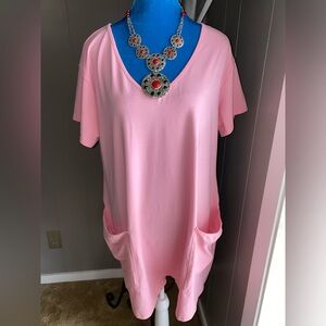 No Brand pink Romper.